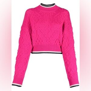 Mother the mock jumper crop in bright someday